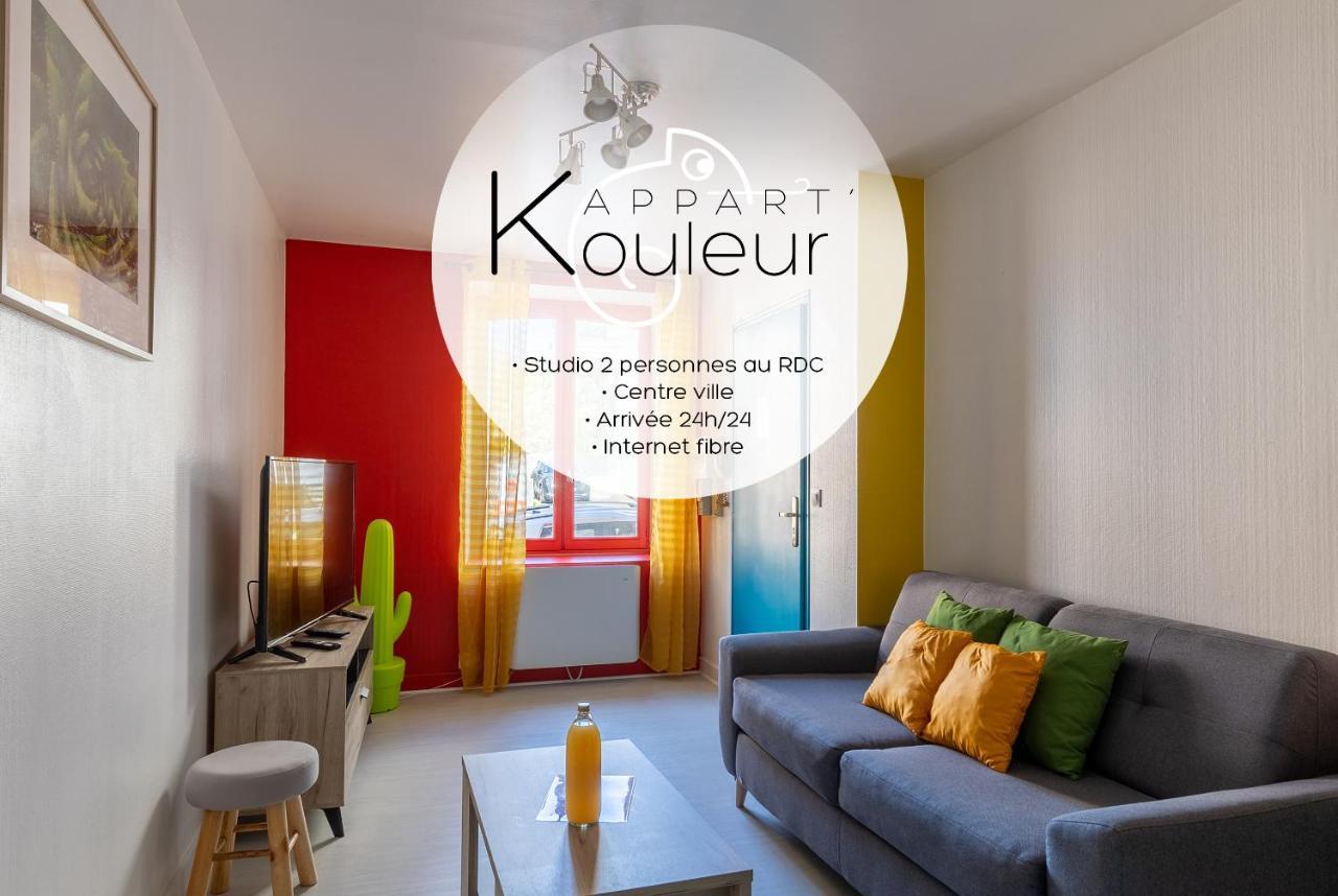 L'appart K-OULEUR- Wifi Fibre-Checkin auto- 2 pers Le Mans Exterior foto