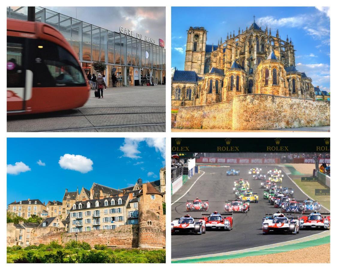 L'appart K-OULEUR- Wifi Fibre-Checkin auto- 2 pers Le Mans Exterior foto
